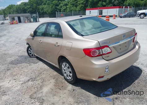 2011 Toyota Corolla Le из США, поврежденный, VIN 2T1BU4EE8BC693644